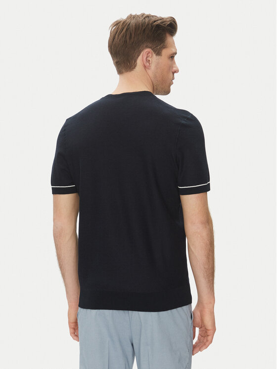 BOSS BOSS T-särk Jianfranco 50537642 Tumesinine Regular Fit