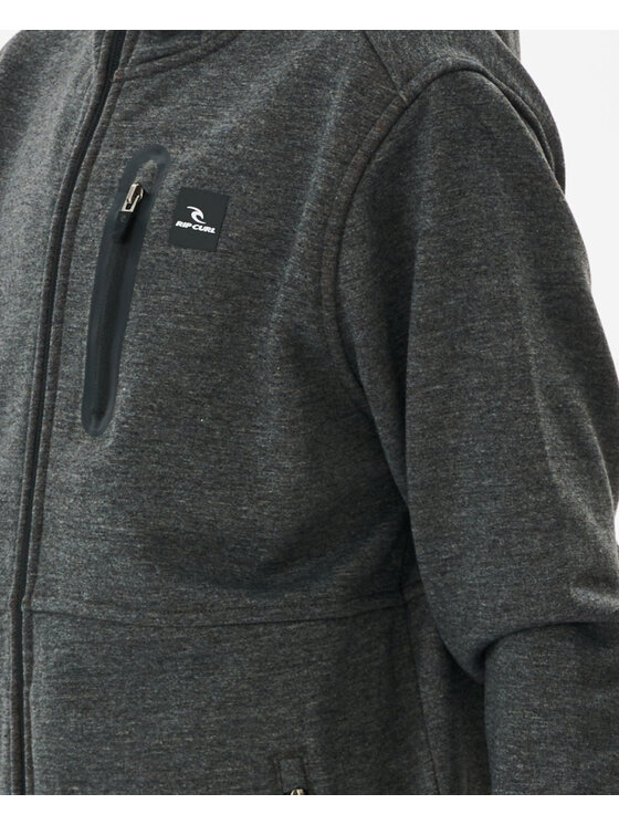 Rip Curl Rip Curl Bluza Anti Series Departed Zip -Boy Szary Standard Fit