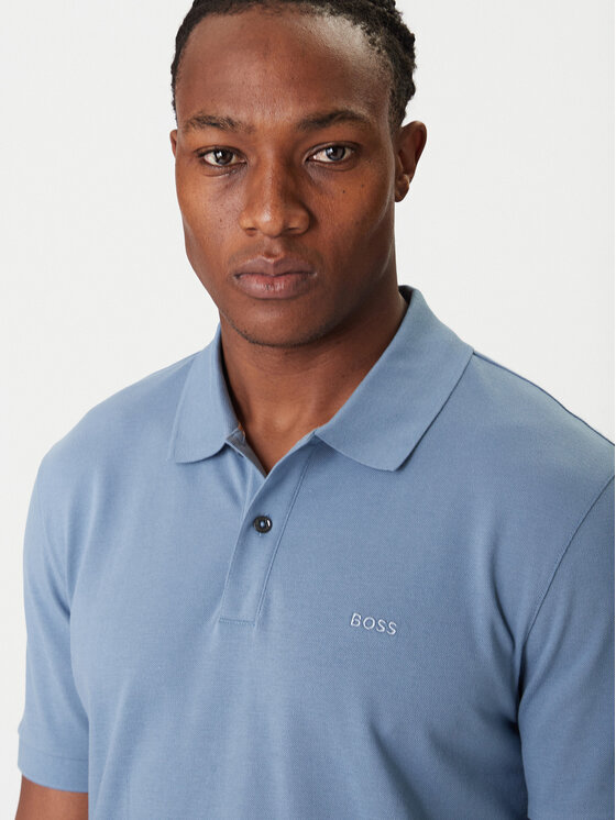 BOSS BOSS Tricou polo Pallas 50468362 Albastru Regular Fit