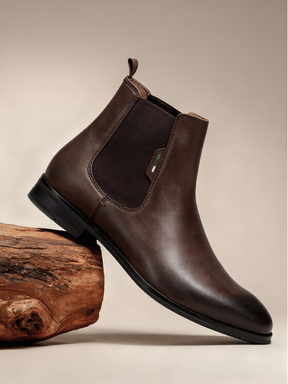 GINO ROSSI Gino Rossi Klassische Stiefeletten CEO-SOPRANO-06 125AM Braun