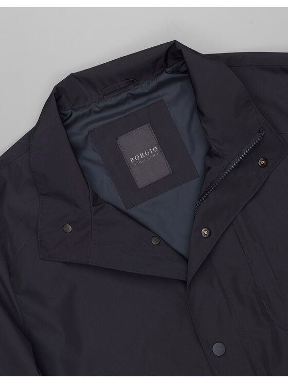Borgio Borgio Kurtka przejściowa alseno Granatowy Slim Fit