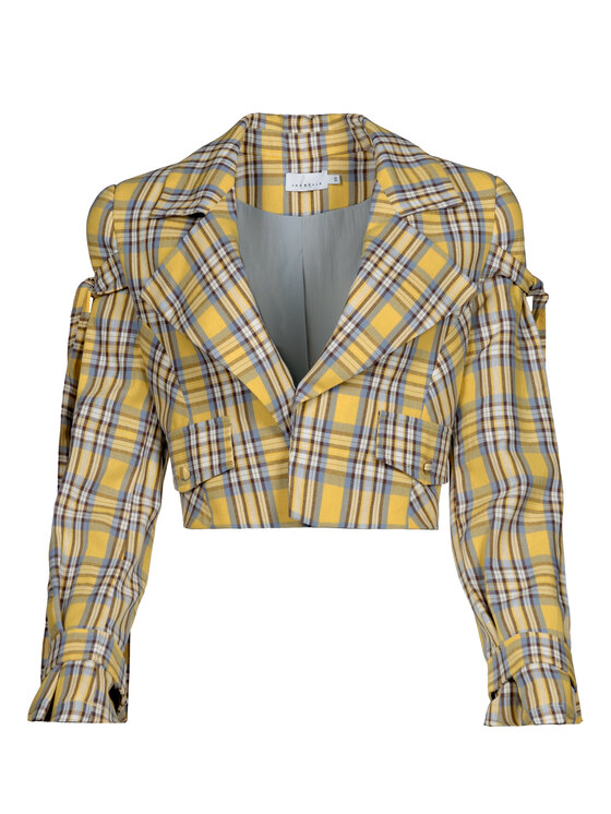 LAURELLA LAURELLA Sako 8TU003 Žlutá Regular Fit