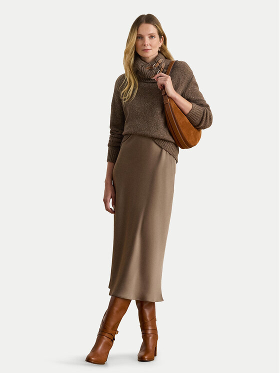 LAUREN RALPH LAUREN LAUREN RALPH LAUREN Rolák 200979663002 Hnedá Relaxed Fit