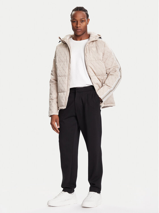 Guess Guess Prechodná bunda Z5BL02 WFIQ2 Béžová Regular Fit