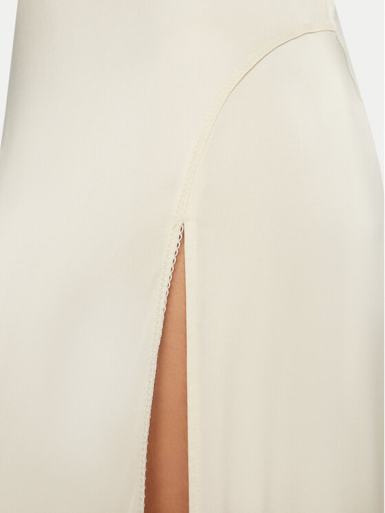 JACQUEMUS JACQUEMUS Kokteiļkleita 24E241DR100 Écru Regular Fit
