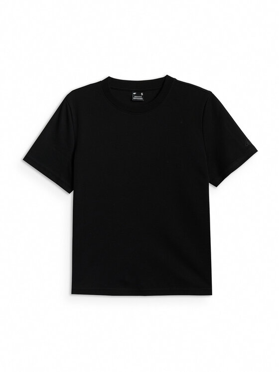 4F 4F T-Shirt ESSENTIAL 3 Czarny Regular Fit