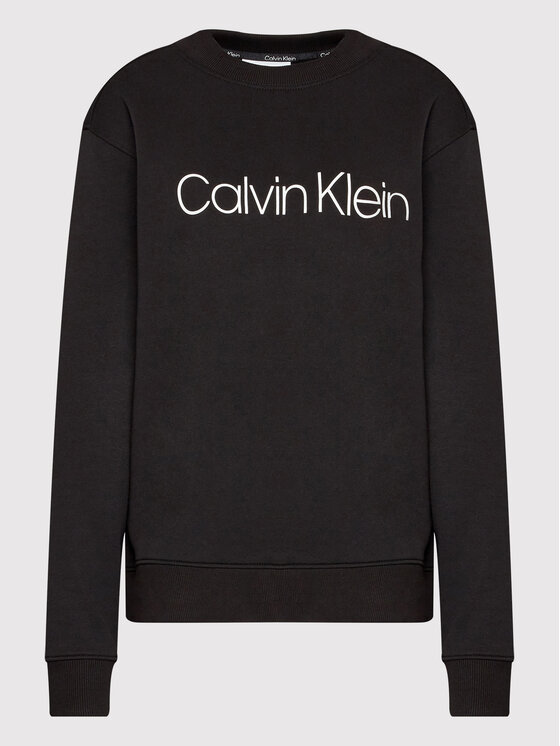 Calvin Klein Curve Džemperis Inclusive Core Logo K20K203634 Juoda Regular Fit