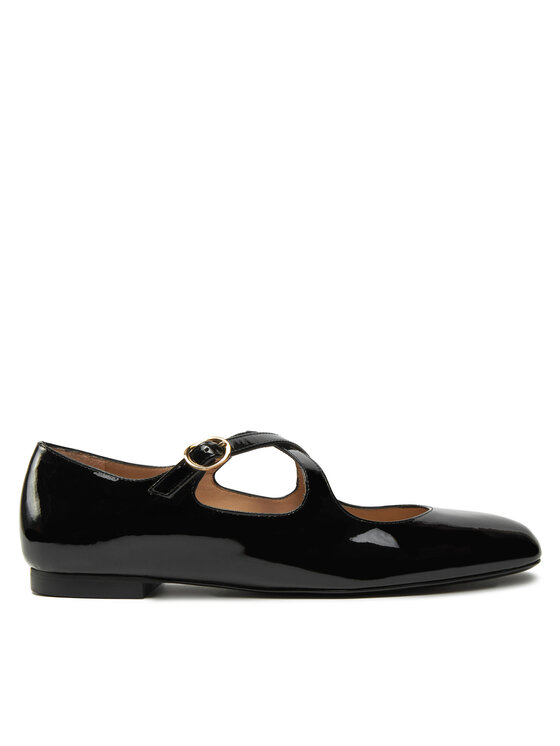 Stuart Weitzman Balerini Clem Flat SK070 Negru