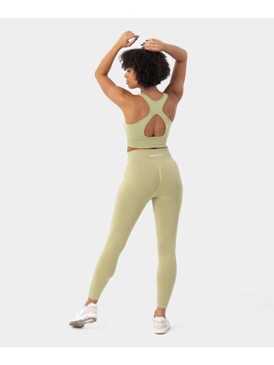 Carpatree Carpatree Top Blaze top Zielony Fitted Fit