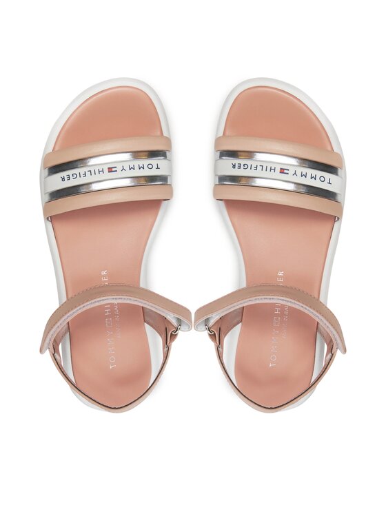 Tommy Hilfiger Tommy Hilfiger Sandały T4A2-33245-0371 S Różowy