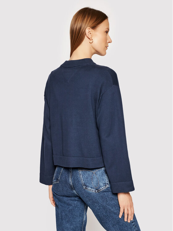 Tommy Jeans Tommy Jeans Maglione Essential DW0DW09802 Blu scuro Regular Fit
