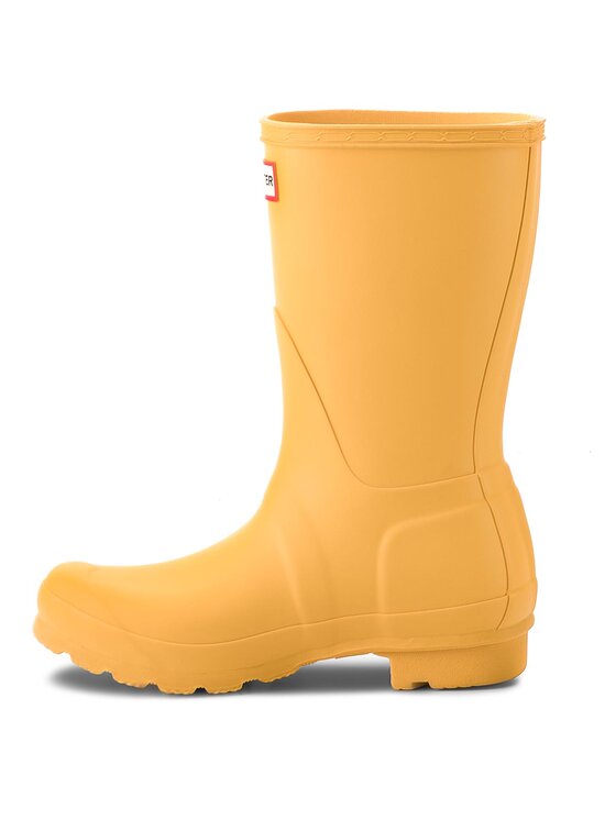 Hunter Hunter Гумени ботуши Original Short WFS1000RMA Жълт