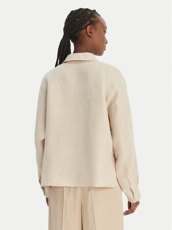 Weekend Max Mara Weekend Max Mara Hemd Capo 2615041022 Beige Regular Fit