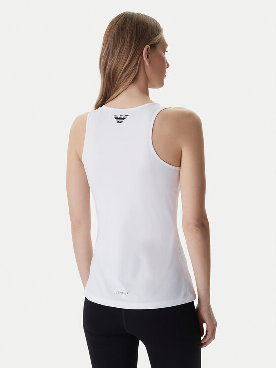 EA7 Emporio Armani EA7 Emporio Armani Top 7W000314 AF14524 Biały Regular Fit
