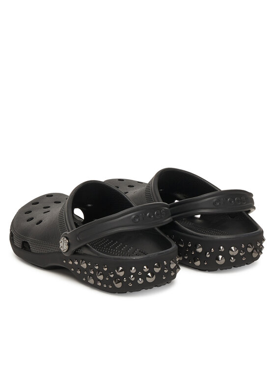 Crocs Crocs Παντόφλες Classic Studded 211596 Μαύρο