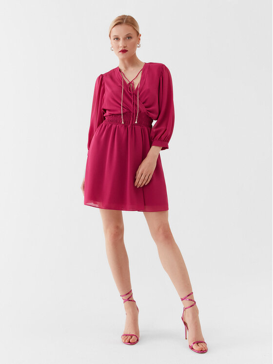 Patrizia Pepe Patrizia Pepe Ikdienas kleita 2A2524/A248-M447 Rozā Regular Fit