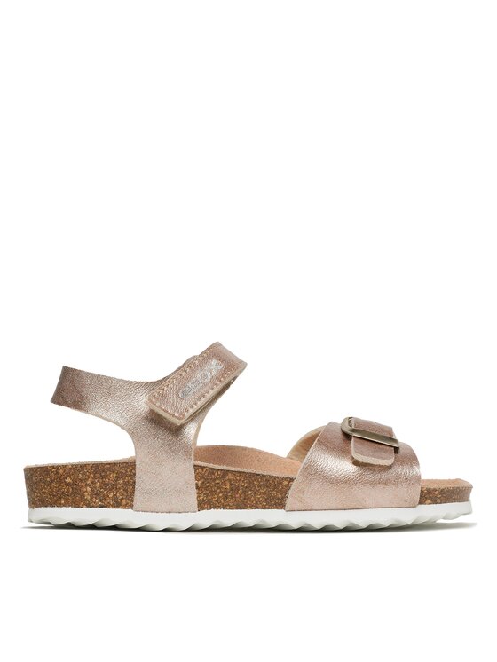 Geox Geox Sandále J Adriel Girl J028MC000BJC8124 S Ružová