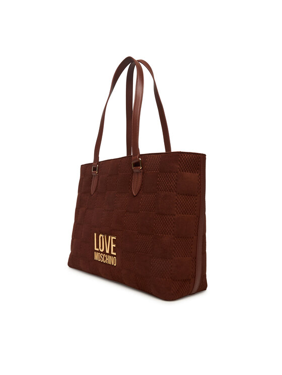 LOVE MOSCHINO LOVE MOSCHINO Дамска чанта JC4123PP0NKB120A Кафяв