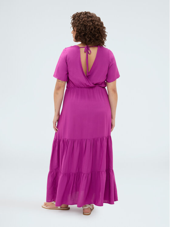 Fiorella Rubino Fiorella Rubino Sukienka wieczorowa 7026T001877N019 Różowy A-Line Fit