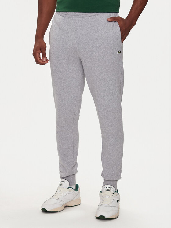 Lacoste Pantalon jogging XH9624 Gris Regular Fit Modivo