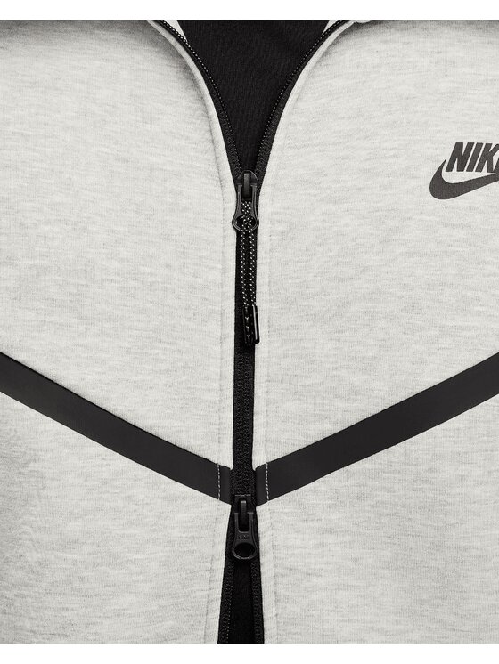 Nike Nike Bluza M NK TCH FLC FZ WR HOODIE HV0949-063 Szary Regular Fit