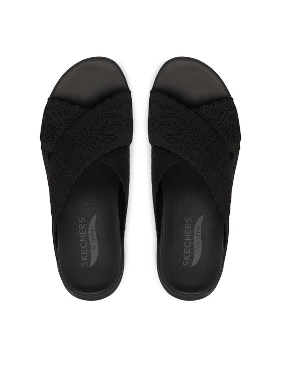 Skechers Skechers Šľapky Arch Fit 2.0 164079/BBK Čierna