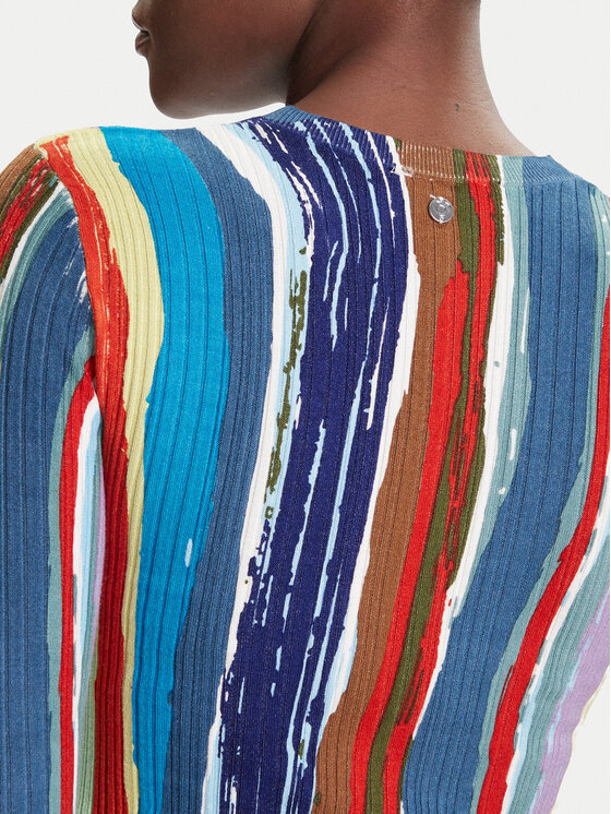 Desigual Desigual Sukienka codzienna Carla 25WWVF07 Kolorowy Slim Fit