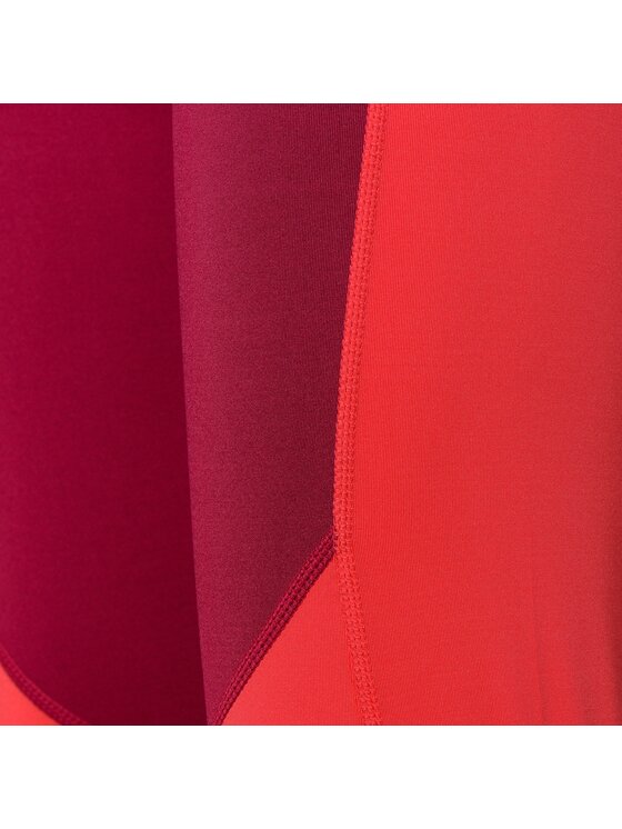 Diadora Diadora Legginsy L. 6/8 TIGHTS Czerwony Basic Fit