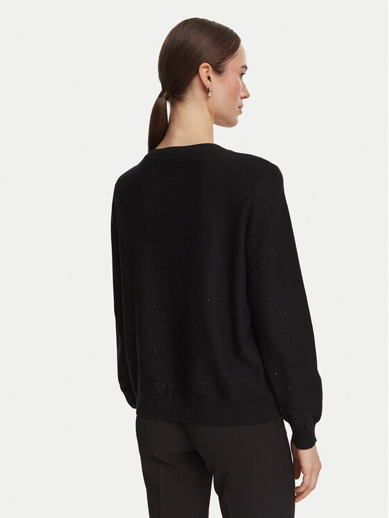 Liu Jo Sport Liu Jo Sport Maglione TF6037 MS049 Nero Regular Fit