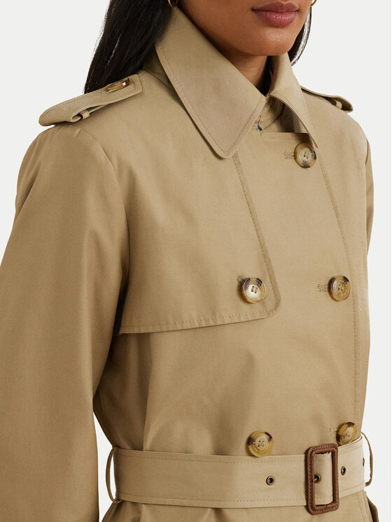 LAUREN RALPH LAUREN LAUREN RALPH LAUREN Trench 297967122002 Beige Regular Fit