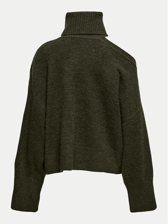 JDY JDY Dolčevita Debbie 15339501 Zelena Regular Fit