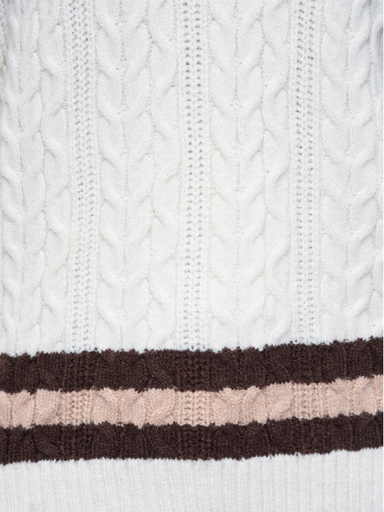 Ombre Ombre Svetr OW-SW-E0023 Béžová Regular Fit