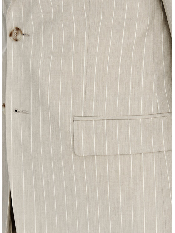 Pako Lorente Pako Lorente Marynarka P26SP-3G-027 Beżowy Slim Fit