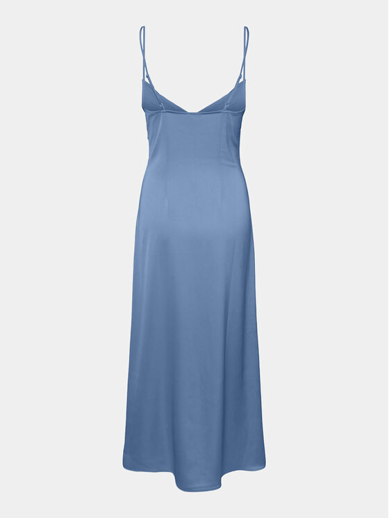 YAS YAS Večerní šaty Athena 26032472 Modrá Regular Fit