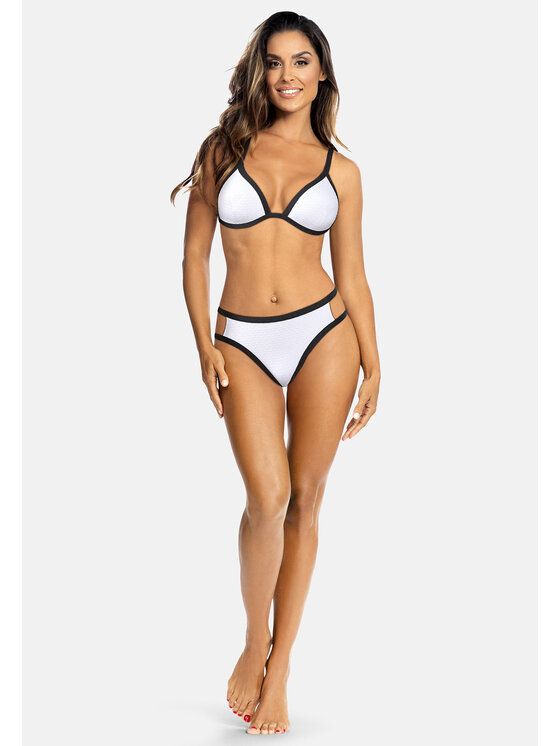 Feba Feba Bikini pezzo sopra FLG16 Bianco