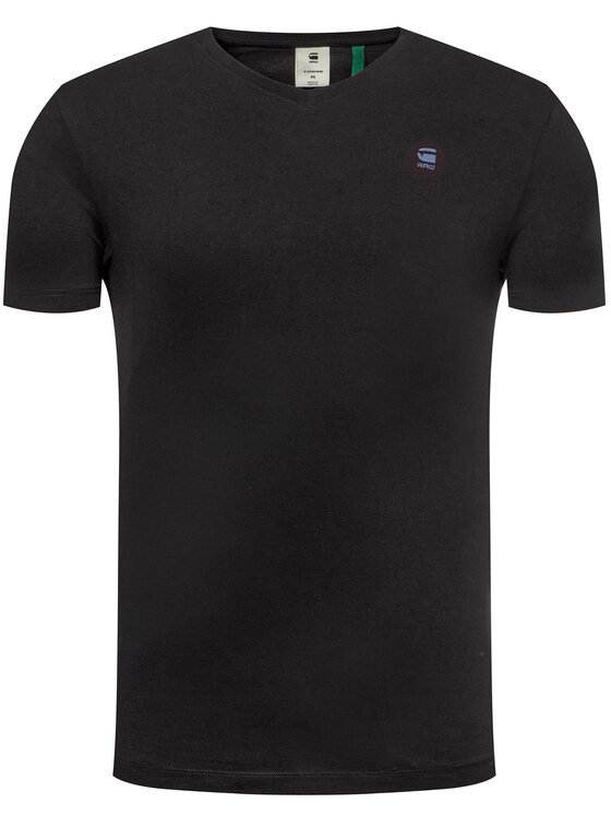 G-Star Raw G-Star Raw T-Shirt Base-S D16412-336-6484 Černá Regular Fit