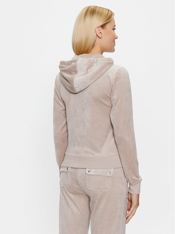 Juicy Couture Juicy Couture Bluza Robertson JCAP176 Beżowy Regular Fit