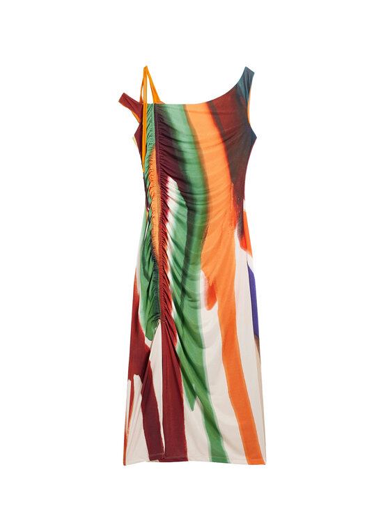 Desigual Desigual Nyári ruha Paint Lacroix 26SWVK17 Színes Slim Fit