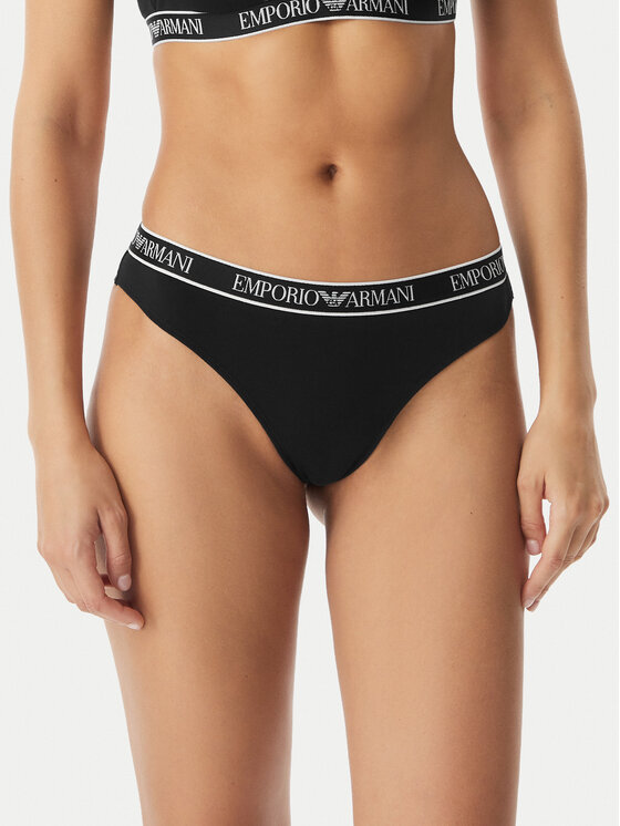 Emporio Armani Underwear Emporio Armani Underwear Brasiilia stiilis pükste komplekt EW000404 AF19026 MC005 Must