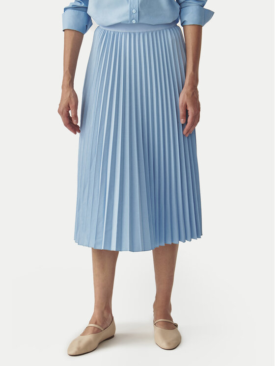 Tatuum Tatuum Спідниця в складку Bari T2417.174B Блакитний Regular Fit