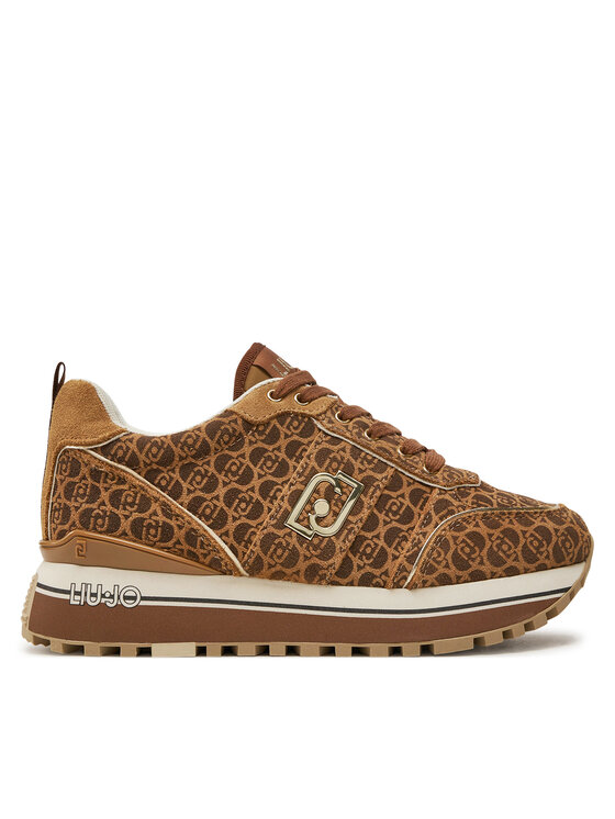 Liu Jo Sneakersy Maxi Wonder 71 BF4003 PX195 Hnedá