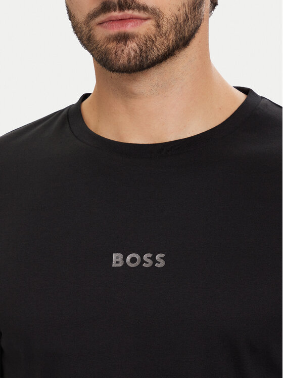 BOSS BOSS Pidžama Xmas 50550547 Crna Regular Fit