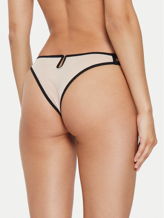 Chantelle Chantelle Kalhotky string Vibrate C018G0 Černá