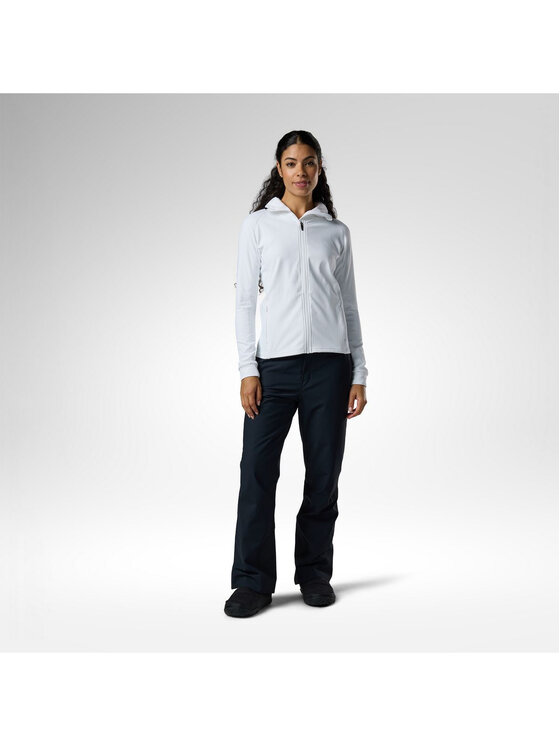 Rossignol Rossignol Bluza techniczna W Mid Layer Thin Fz Biały Slim Fit