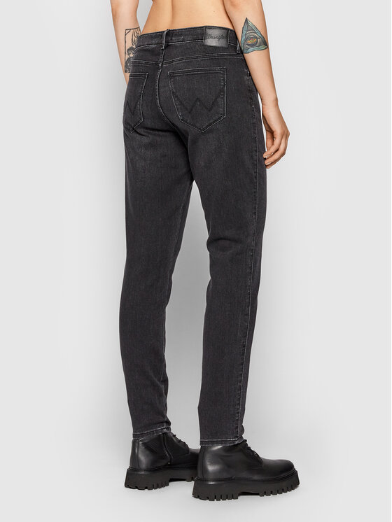 Wrangler Wrangler Jeansy Body Bespoke W28KZJ387 112141290 Czarny Skinny Fit