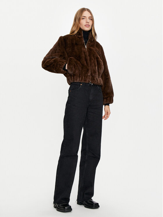 Liu Jo Liu Jo Pelliccia WF4223 E0946 Marrone Regular Fit