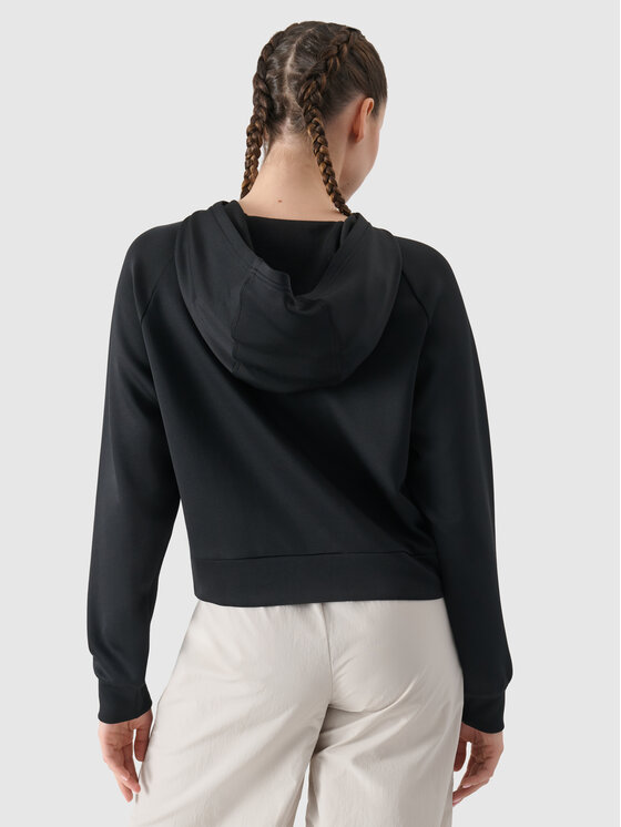 4F 4F Bluza COMMON GROUND Czarny Regular Fit