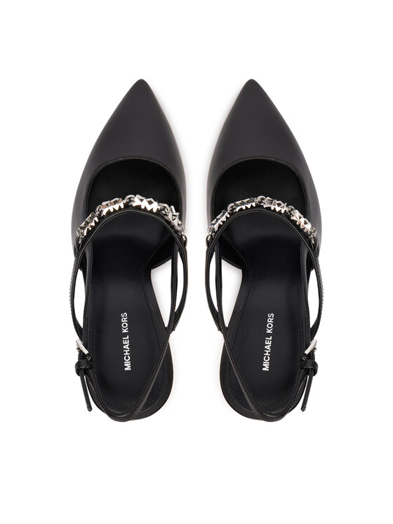 MICHAEL Michael Kors MICHAEL Michael Kors Обувки на ток Dina 40R6DIHP1L Черен