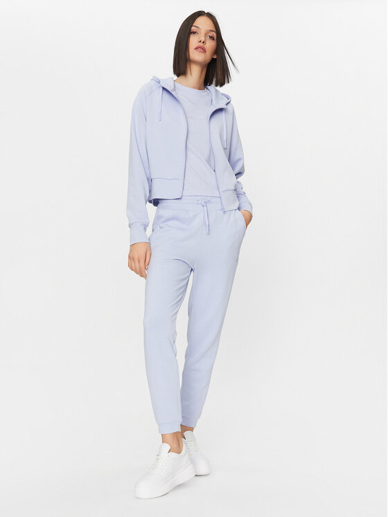 4F 4F Μπλούζα τεχνική 4FAW23TSWSF0766 Μπλε Regular Fit