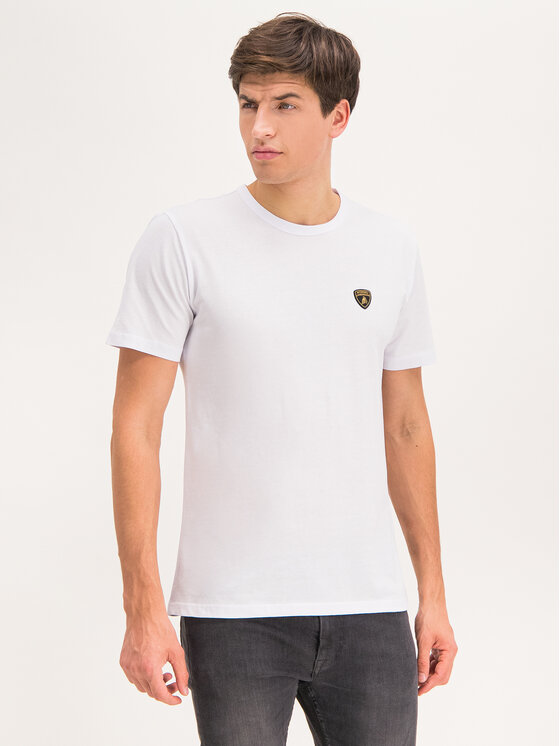 Lamborghini Lamborghini T-Shirt B3XUB7S6 Λευκό Regular Fit